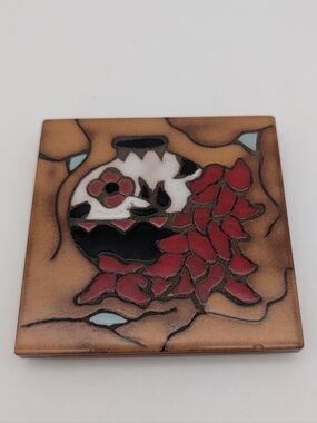 Vintage (1999) Mag Mor Studio Southwest Theme Art Tile
